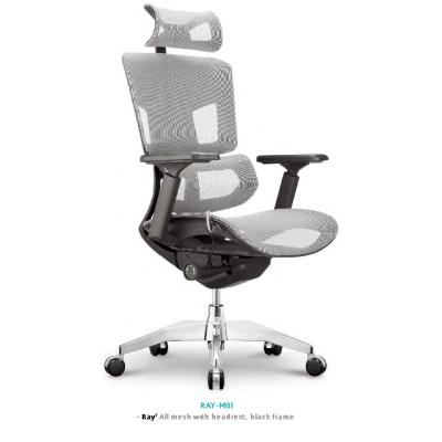 China Swivel Lift Adjustable Swivel Mesh Ergonomic Office Chair Elegant Swivel High Back Executive Office Chair for sale