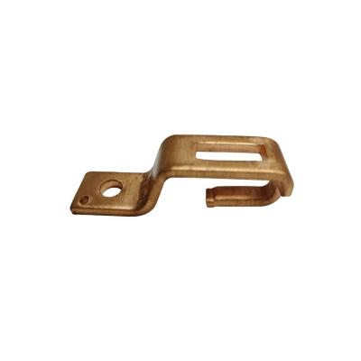 China Customized Industrial / Electrical / Medical OEM Small Copper Metal Folding Forming Parts for sale