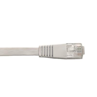 China Connect devices that comply RJ45 interface network cable five types super pure copper product five flat wire types 8 cores network cable for sale