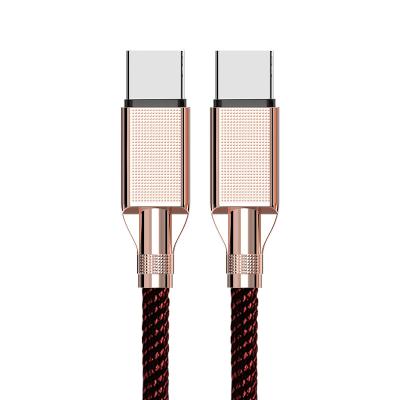 China MP3/MP4 Player OEM 1m pd30W zinc alloy c type 1.5m to type c pd charging usb cable for Samsung xiaomi Huawei for sale