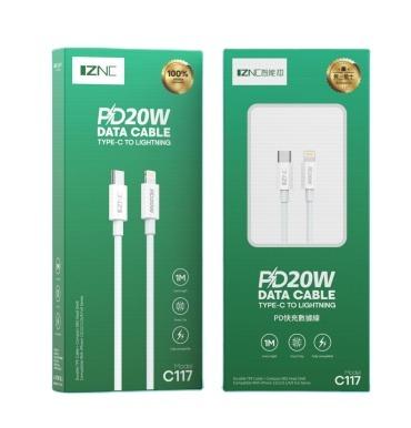 China MP3/MP4 Player New Arrival OEM ODM 1m 3.3ft PD20W Fast Charging Type C To Light Up Cable For iPhone 11 12 13 for sale