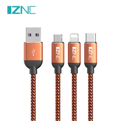 China MP3/MP4 Player Hot Products Cables In 2021 Collar Mobile Phone Magnetico USB Android Pigtail Fast Charging Cable for sale