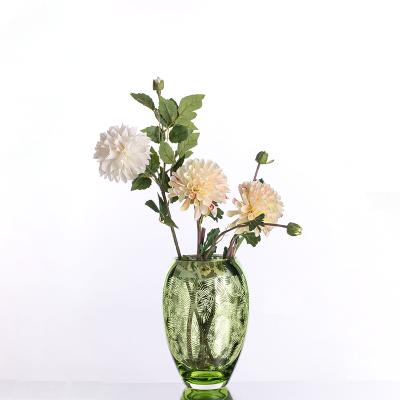 China Vintage CLASSIC Home Color Glassware Home Glassware DELISOGA Cheap Modern Glass Vase for sale