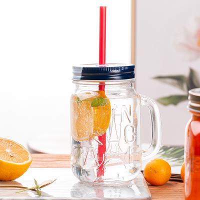 China 490ml 16.6oz Big Apple Milk Clear Travel Coffee Glass Disposable Green Promotional Smart Mug With Straw for sale