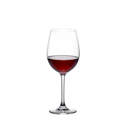 China Single Stem Thick Wine Glass 510ml 17.25oz Modern Decorative Swollen Cabernet Tall Fashionable Manufacturers for sale