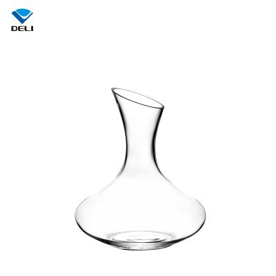 China Traditional Chinese 1000ml Unique Decorative 33.82oz Portable Shaped Ancient Magic Crystal Luxury Sale Wine Decanter for sale