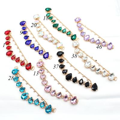 China Wholesale Shoe Buckle Shoe Decoration Shoe Ornament Rhinestone Bag Buckle LSSD893 for sale