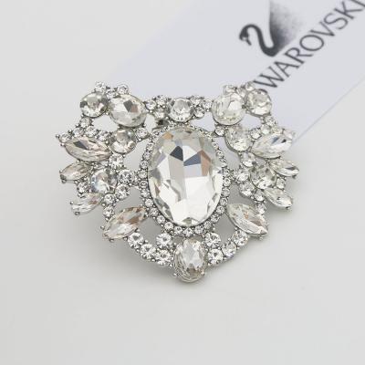 China High Quality Handmade Rhinestone Woman Shoes Buckle Accessories LSSJ017 for sale