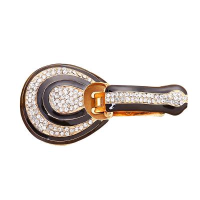 China Fashion Faux Stone Fur Buckle Clip Nickel Free Wholesale Buckle For Garment Accessories LSFB002 for sale