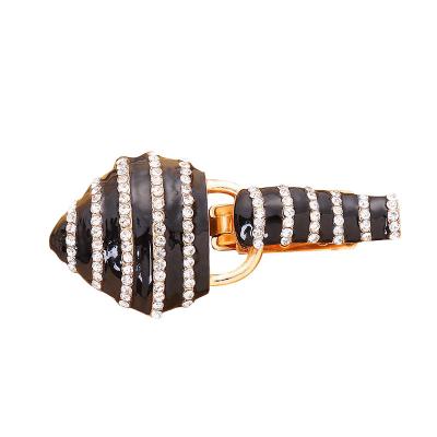 China Fashion Faux Stone Fur Buckle Clip Nickel Free Wholesale Buckle For Garment Accessories LSFB004 for sale