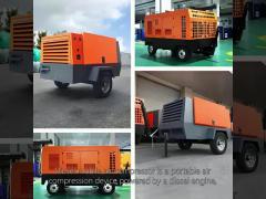 Diesel Mobile Air Compressor