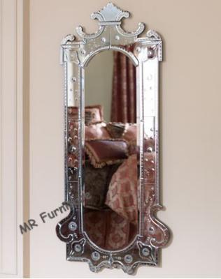 China 54 Inches Rectangular Venetian Mirror 55 * 138cm / Customized Size for sale