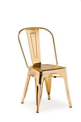 China Van het Ontwerpbertoia van de Restaruantkoffie van de de Draad Tegenkruk het Dineren van het Metaaltolix Stoelen, Messingsgoud Te koop