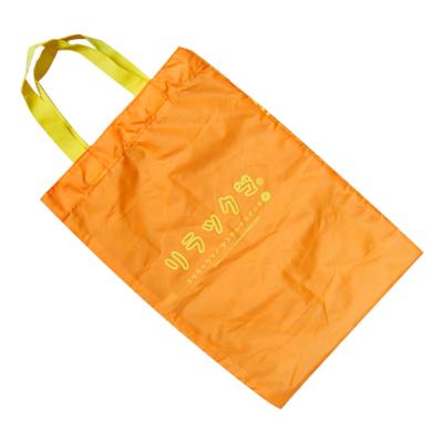 China Foldable Travel Eco-Friendly Shoulder Bag Recycle Folding Shopping Bag Reusable Shopping Tote Handbag Cartoon Storage Bags for sale