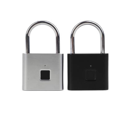 China Waterproof Anti-theft Padlock Password Simplicity Fingerprint Small Lock Student Modern Smart Electronic Dormitory Cabinet for sale