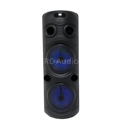 China PORTABLE New Party Portable Super Bass Speakers Blue Tooth Fashion Colorful Led Smart Subwoofer Fm Speaker With Microphone for sale