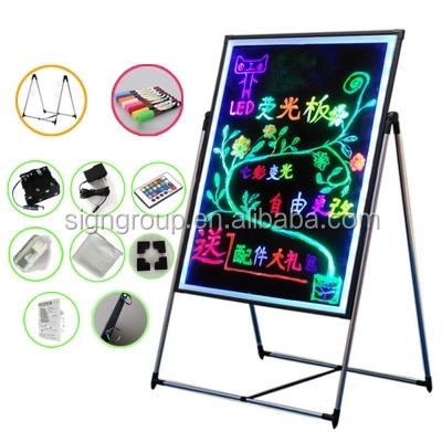 China Advertising electronic display touch screen panel light box menu board led display light advertising board for sale