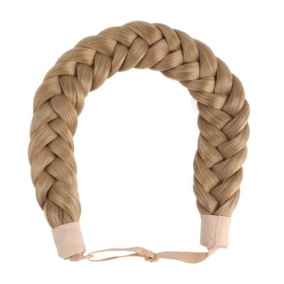 China New Arrival Elastic Hair Band Hair Accessories For Women Headbands Make Fishtails Braid Elastic Hair Band Extension for sale