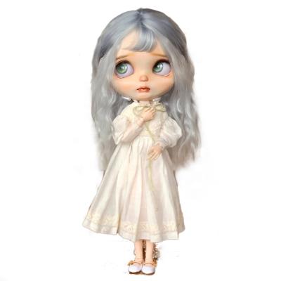 China DIY TOY Lovely Fashion Small Doll Hair Braid Wig Blythe Doll Wigs Doll Hair Accessories for sale