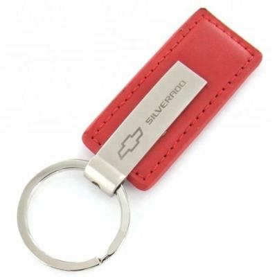 China Promotion Gift Real Black Leather Key Chain / Smart Key Finder Leather Key Chain for sale