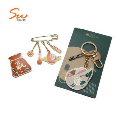 China 3D Car Dog Shoe Keyring Holder Llaveros Pez Ringkey Mute Keychains Anime Metal Key Chain Llavero Keychain Eco-friendly Key Chains Tool Hot Bag for sale