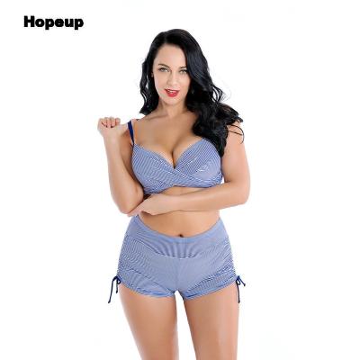 China HOPEUP Breathable High Quality Wholesale Swimming Wears Women For Plus Size Beach Wear for sale