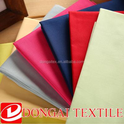 China Other factory high quality continuous dying hot selling TC 65/35 poplin fabric for shirt for sale