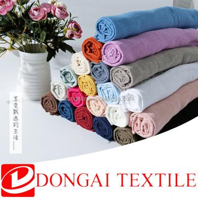 China Other Single Shirt Woven High Density 40s 100% Yarn Dyed Cotton Voile Fabric Cotton Wick Jersey Fabric for sale