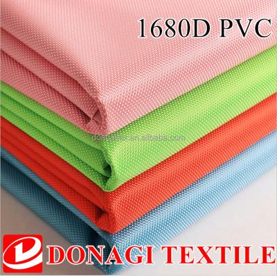 China Waterproof PU/PVC Coated 100% Polyester 1680D Oxford Fabric for sale