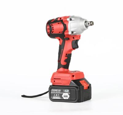 China Eco-friendly Impact Wrench High-torque Electric Wrench For Auto Repair Woodworking Cordless Brushless Electric Impact Wrench for sale