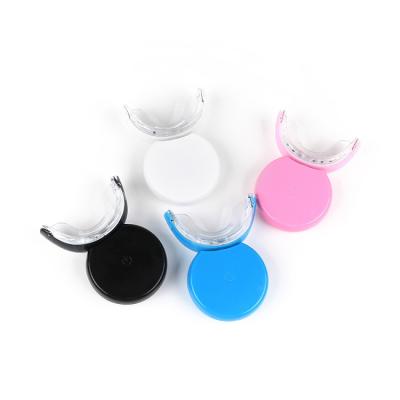 China Mini Device Red And Blue Radio Teeth Whitening Filling Whitener 16/24/32 Lamp Bead Teeth Whitening Professional Led Device for sale