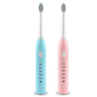 China Custom Waterproof Dupont OEM Sonic Teeth Whitening Smart Sonic Electric Toothbrush Teeth Brush for sale