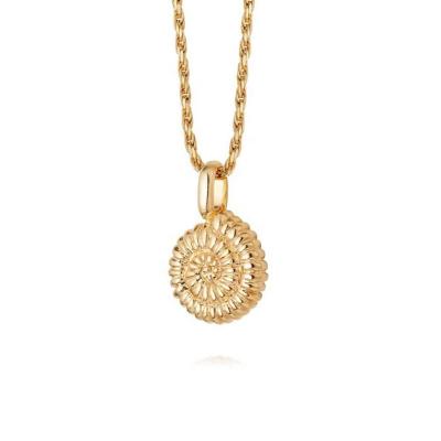 China Gemnel FASHIONABLE Hot Selling 925 18ct Gold Shell Charm Sterling Silver Necklace for sale