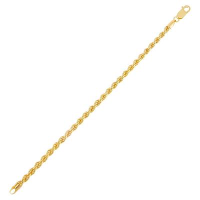 China FASHIONABLE Gemnel Vintage 925 Sterling Silver 18k Gold Plated Twisted Rope Chain Bracelet Women for sale