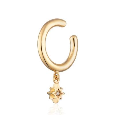 China Gemnel FASHIONABLE 2021 New Arrivals Fashion Simple Star Ear Clip Earrings For Women for sale