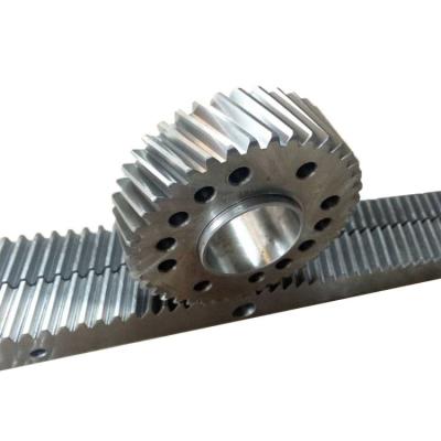 China Factory OEM Customized Helical Transmission Gear Cog Metal Gear for sale