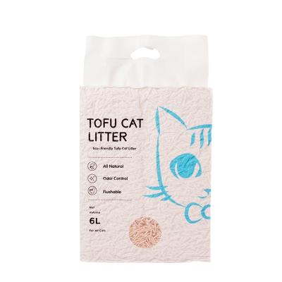 China OEM Factory Stocked Natural Mixed Tofu Cat Sand Cat Litter Cat Litter Suppliers Dust Free for sale