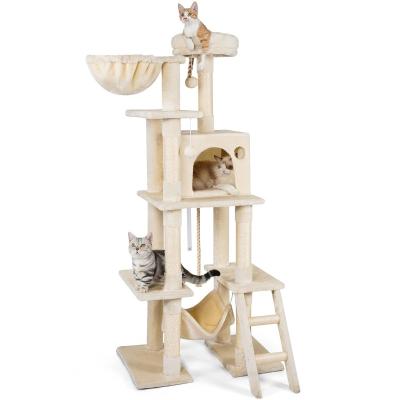 China Cat Tree Cat Tower Breathable 61