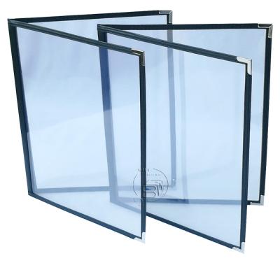 China Hotel factory price transparent clear menu holder, 2views menu cover, vinyl booklet menu cover for sale