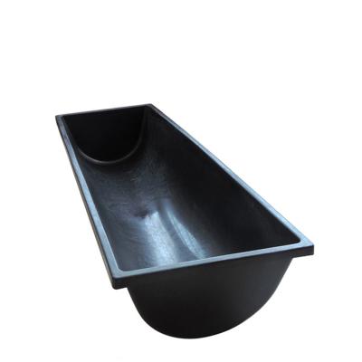 China Free Custom Size Sheep Black Plastic Cattle Sheep Feed Bowl Factory Supply Feeding Bowls for sale