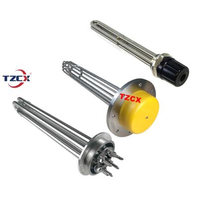 China Hotels CE Certified TZCX Immersion Heater Brand Customized Electric Heating Element With Explosion Proof for sale