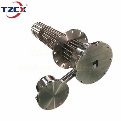 China DN300 72KW Electric Tubular Boiler Or Tank Flange Immersion Heater For Electric Water Heater for sale