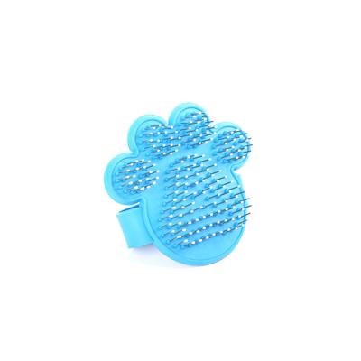 China New Design Pet Cleaning Brush Rubber Popular Massage Comb Rubber Comb Tool for Dogs and Cats for sale