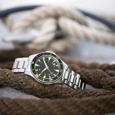 China Wholesale Custom Waterproof Super Luminous Automatic Mechanical Diver Watch 316L Stainless Steel Brand Logo Luxury 10Bar Water Resistant for sale