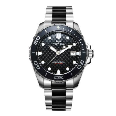 China Wholesale Custom Waterproof Super Luminous Automatic Mechanical Diver Watches Brand Logo Luxury 100m Stainless Steel Mens316L Water Resistant for sale