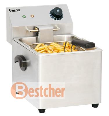 China All stainless steel BESTCHER HIGH QUALITY SINGLE ELECTRIC EQUIPMENT 4L 2000W FRYER SUPPLY CE,ROHS,IEC,SAA for sale