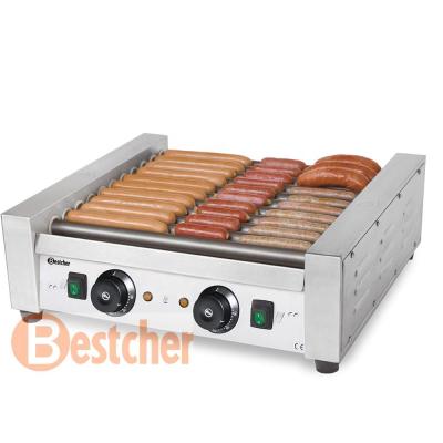 China BESTCHER Stainless Steel EQUIPMENT 11 ROLLS HOT DOG HOUSING GRILL COOKER MACHINE SUPPLY CE COMMERCIAL,ROHS,IEC,SAA for sale