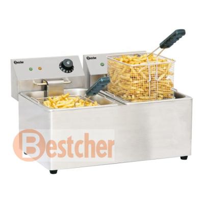 China All stainless steel BESTCHER ELECTRIC DEEP FRYER EQUIPMENT 8L 4000WHIGH QULITY SUPPLY CE,ROHS,IEC,SAA for sale