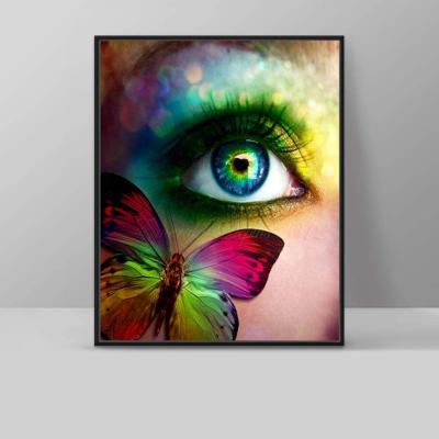 China 5D DIY Adult Diamond Painting Full Toolkit Canvas Print Diamond Gem Crafts Rhinestone Embroidery Home Abstract Decoration for sale