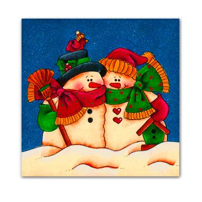 China Modern 5D DIY Diamond Painting Christmas Snowman Full Drill Around Gem Art Cross Stitch Diamond Paint by Numbers Mosaic Kit for sale